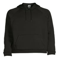 Russell Mens și Big Mens Active Colorblock Tech Fleece Hoodie, dimensiuni de până la 5XL