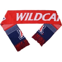 Eșarfă cu Logo divizat reversibil Forever Collectibles, Universitatea din Arizona Wildcats