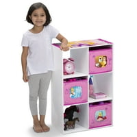 Unitate de depozitare din lemn Disney Princess Cubby de la Delta Children