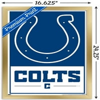 Indianapolis Colts-Poster De Perete Cu Logo, 14.725 22.375