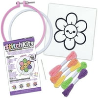 Set De Broderie StitchKits-Floare