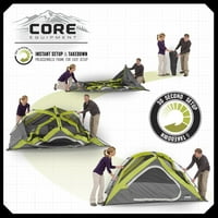 Echipament Persoană Instant Pop-Up 7' 7' Dome Camping Cort - Verde Gri