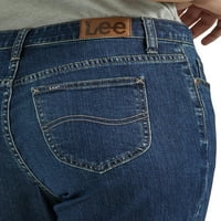 Lee automobil pentru femei, legendarul Regular Fit Capri Jean