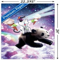 James Booker-Poster De Perete Laser Rave Space Cat, 22.375 34