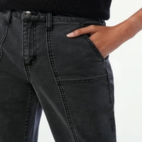 Scoop femei Vintage Denim Jean