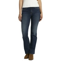 Silver Jeans Co. Blugi bootcut pentru femei Infinite Fit High Rise, dimensiuni talie XS-XL