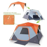 Persoană Instant Cabină Camping Cort-Orange