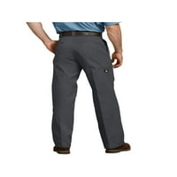 Dickies Mens și Big Mens Vrac se potrivesc dublu genunchi pantaloni de lucru