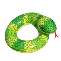 28 verde și galben șarpe piscină interior tub Float
