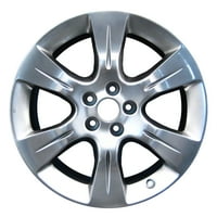 Recondiționat OEM jantă din aliaj de aluminiu, Mediu reflectorizant Hyperslvr Full Face, Se potrivește 2011-Toyota Sienna