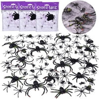 Distracție Jucării Mici Decor Negru Spider Web Partid Favoruri, Conta